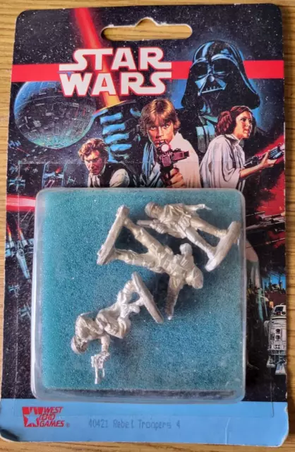 West End Games - Star Wars: The Roleplaying Game Miniatures Rebel Troopers  40406