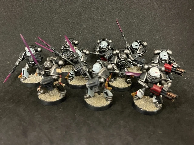 PAINTED GREY KNIGHTS Strike Squad Warhammer 40k Space Marines $69.00 ...