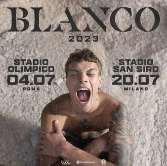 2x biglietti Prato Gold- Blanco- Roma 04/07 - Stadio Olimpico