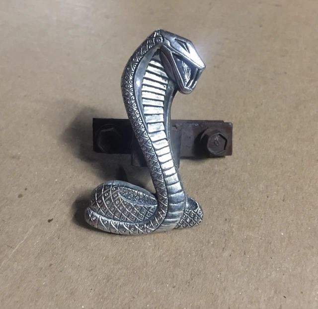 1977 1978 MUSTANG King Cobra Grille Emblem OEM Ford V8 302 Cobra RARE 4
