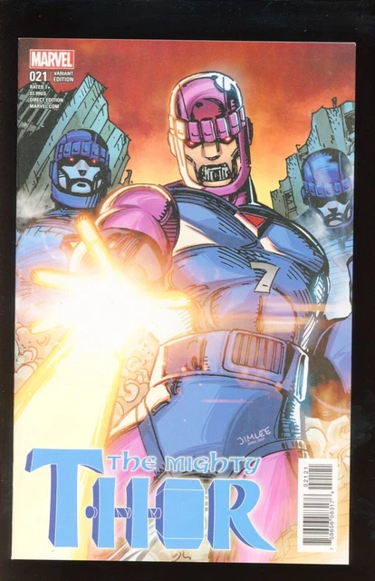 Mighty Thor #21 Near Mint 9.4 2017 Jim Lee X-Men Trading Card Variant