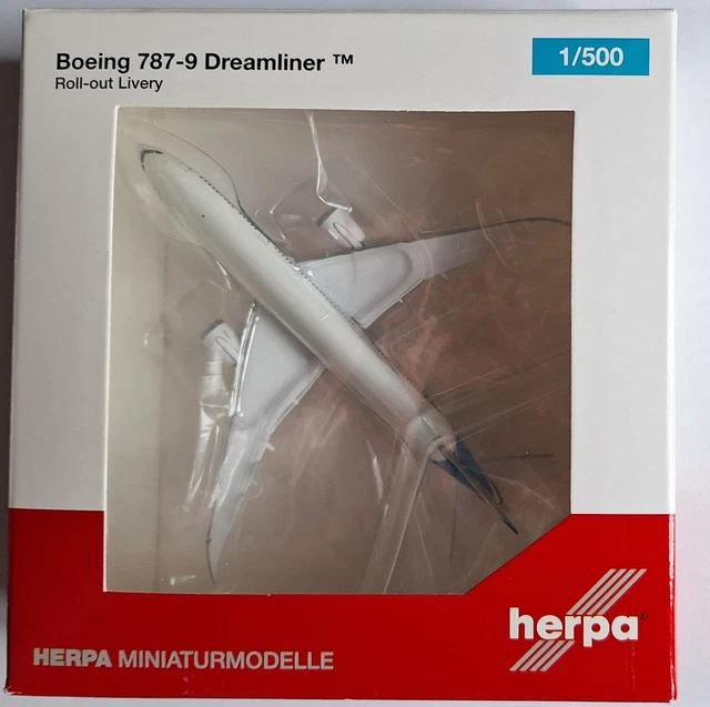 HERPA 1/500 LUFTHANSA BOEING 787-9 DREAMLINER – D-ABPA BERLIN HERPA 1/500 LUFTHANSA BOEING 787-9 DREAMLINER – D-ABPA BERLIN