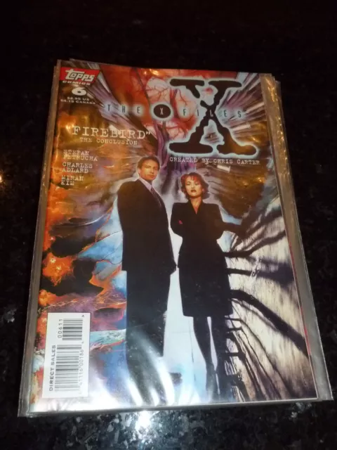 THE X-FILES Comic - Vol 1 - No 6 - Date 06/1995 - Topps Comics