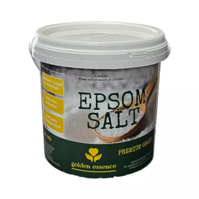 1kg-10Kg EPSOM SALT - Magnesium Sulphate Bath Salt / Fertilizer. Free Freight 2