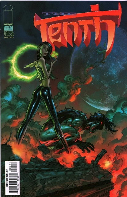Image Comics The Tenth 2nd Series Issue #7 Comic Book Cover #7A Men's Interest