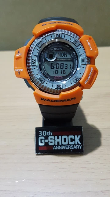 VINTAGE TITANIO G SHOCK Wademan DW9800 Rescue Bussola Arancione