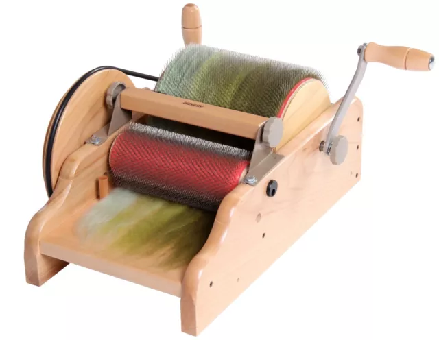 Ashford Drum Carder Fine 72 PPSI WITH PACKER BRUSH ADCF