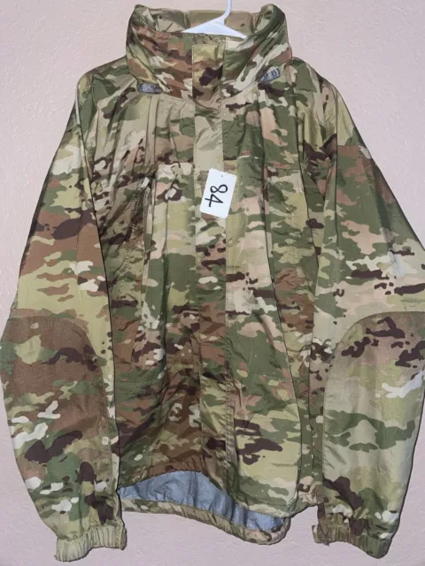 US GI OCP Extreme Cold/Wet Weather Gen III L6 Jacket Large Regular Used OU84
