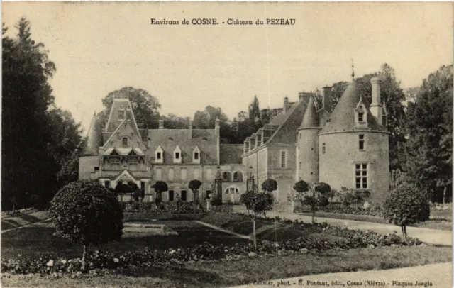 CPA AK Env. de COSNE - Chateau du Pezeau (518301)