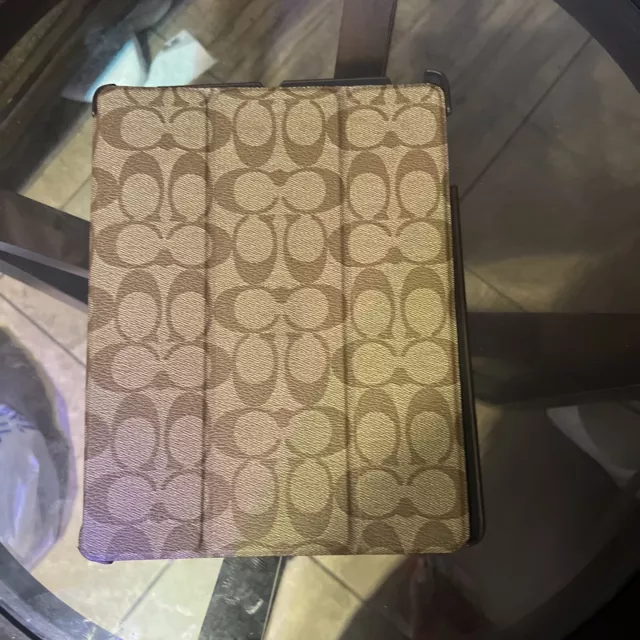 COACH Designer Monogram iPad 2 ,3, and 4 Case