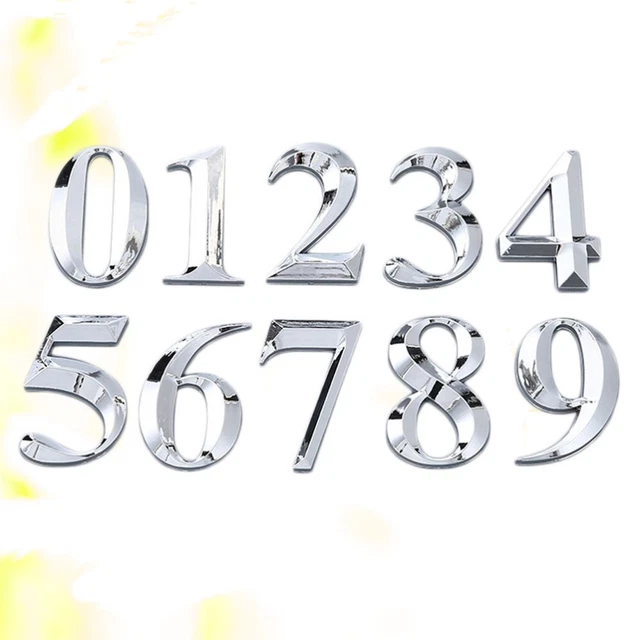 HOUSE ADDRESS NUMBER Stickers Trucks Number Table Number Locker Number ...
