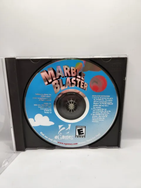 2003 eGames Marble Blaster Disc Only B1