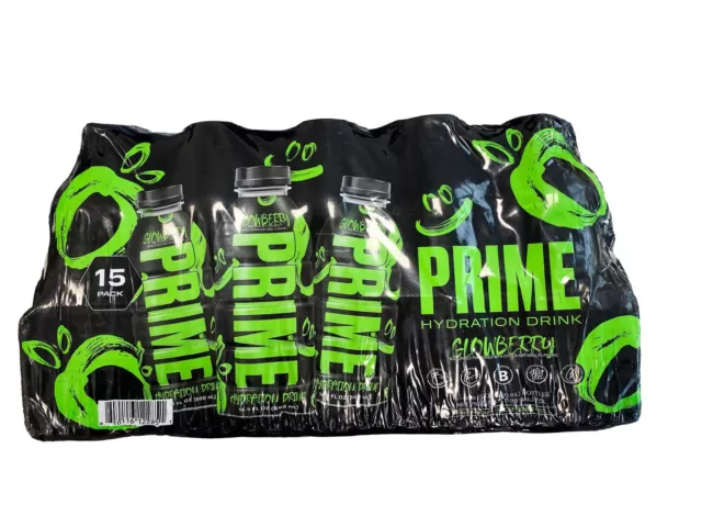 Prime Hydration Drink 15 Pack a 500ml Glowberry Neuheit