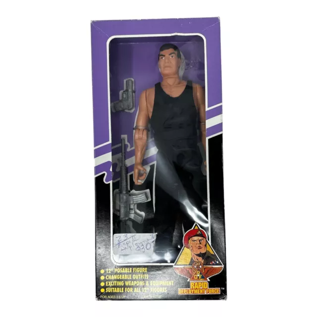 RAPID DEPLOYMENT FORCE N.I.B. 1993 TIME PRODUCTS Steven Segal Action Figure