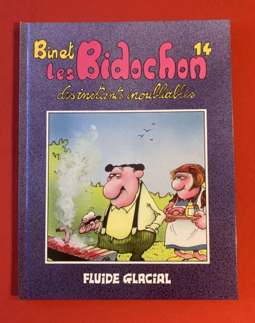 Les Bidochon 14 Instants Inoubliables Eo 1995 Binet Fluide Glacial Bon État Bd