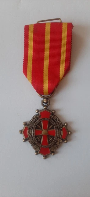Médaille Union Départementale Des Sapeurs-Pompiers (158-48/P41) - Occasion, Fabrication Française
