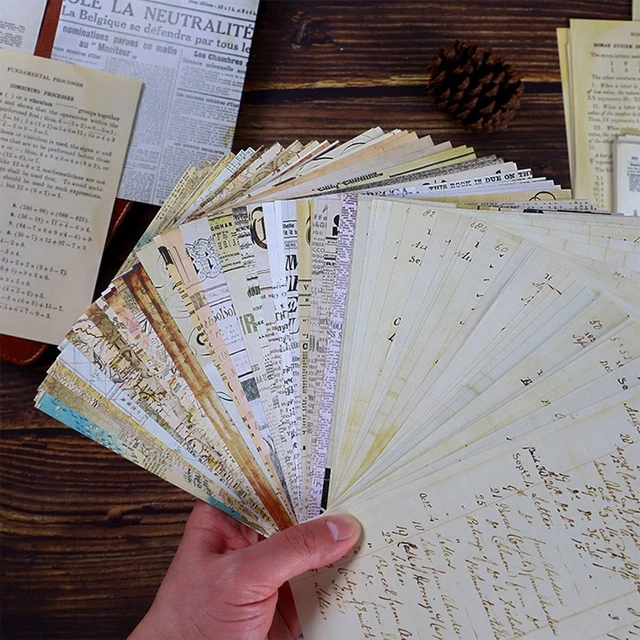 Dekor Schreibwaren Haftnotizen Scrapbooking Dekorativ Retro-Papieraufkleber
