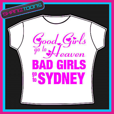 Sydney Girls Holiday Hen Party Printed Tshirt