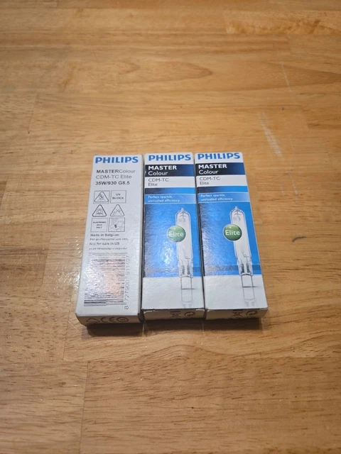 Ampoule Philips MASTER Colour CDM-TC élite 35W/942 G12 – Blanc, 230V – Fabriqué En Belgique