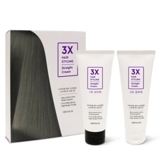 ETUDE Hair Styling Straight Cream 3X  100ml 2EA Set Magic Hair straight Homecare