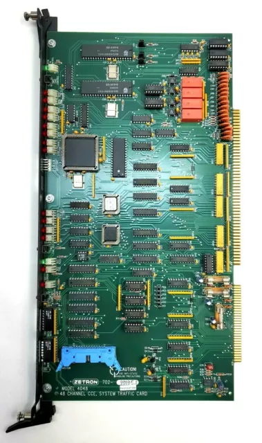 Zetron 4048 CCE System Traffic Card 48-Channel 702 410-9818C good condition