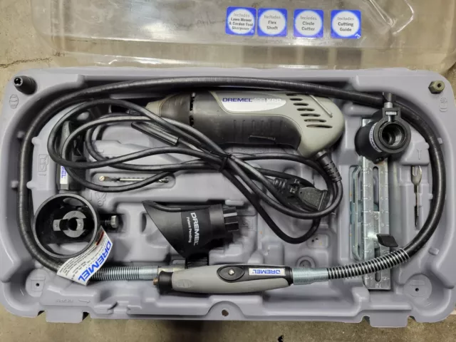 DREMEL 400 XPR Variable Speed Rotary Tool Kit w Flex Shaft and