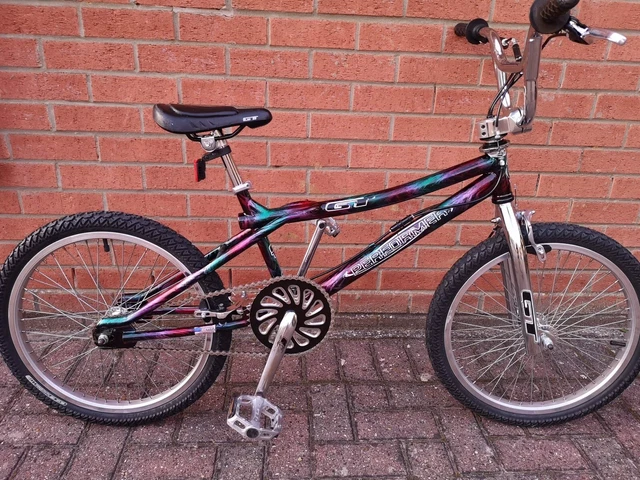OLD SCHOOL BMX 1998 GT Performer Black Rainbow Edition