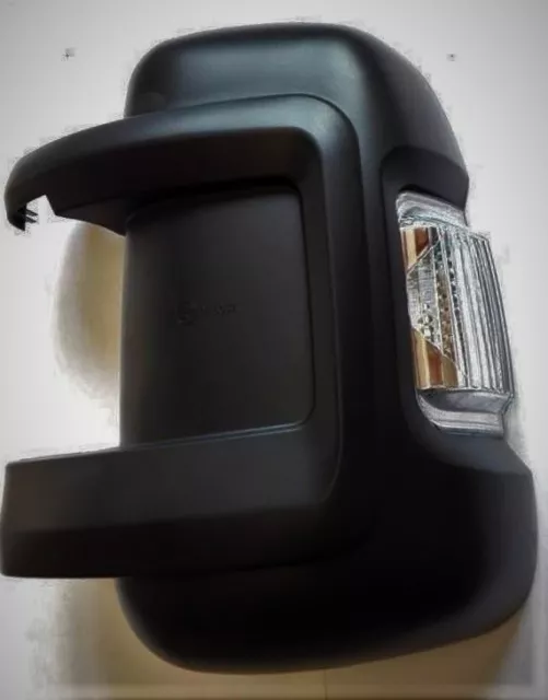 COQUE DE RETROVISEUR AVEC CLIGNOTANT GAUCHE pour PEUGEOT BOXER 06-14 top