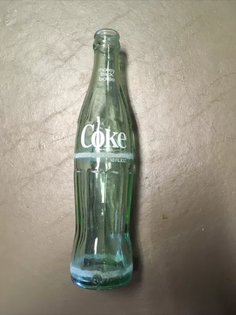 Vintage Coca Cola 10 oz Green Bottle ~ San Antonio, Texas