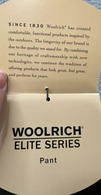 Woolrich Elite Series Pants Tactical Ripstop Teflon Reinforced NWT 30 W x 32 L 3