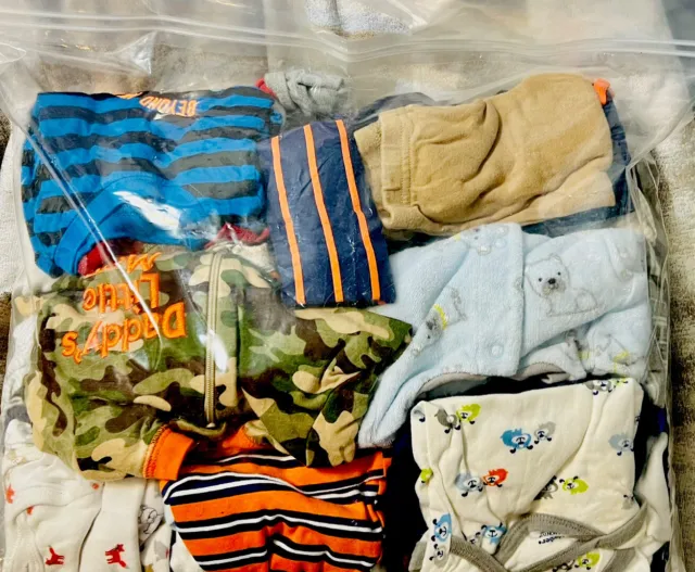 Baby Boy Newborn 0-3 Months Clothes Lot~ Assorted~ Great Mix!~