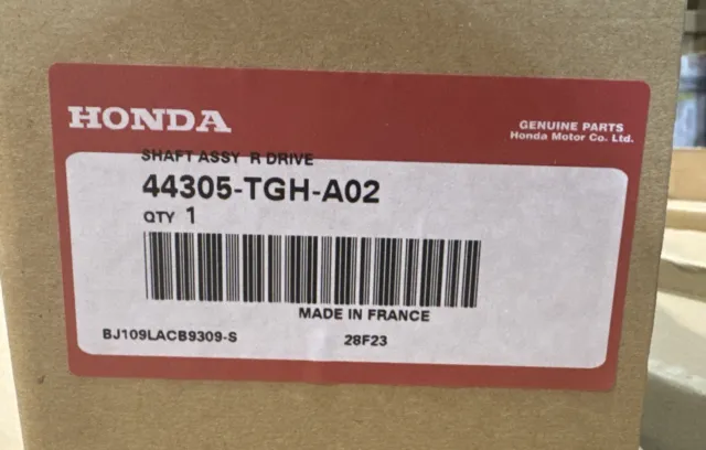 Honda Civic Type R 2017-2021 44305-TGH-A02 Shaft Assembly - Genuine Honda Part 2