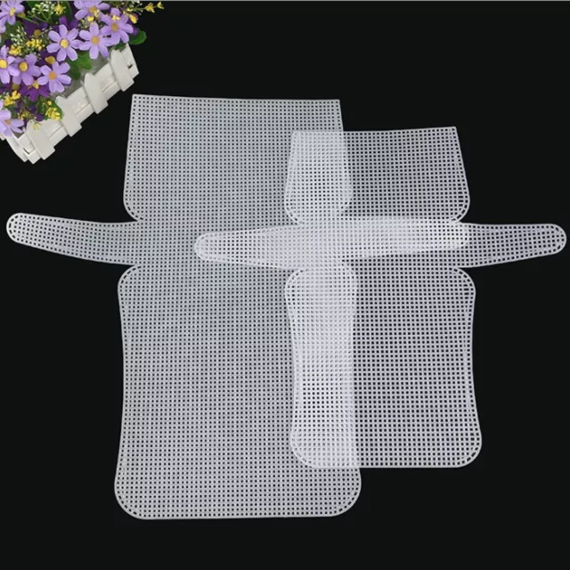 Latch Hook Bags Craft Supplies Bag Rug Hook Bags Plastic Mesh Cloth Thread Hook