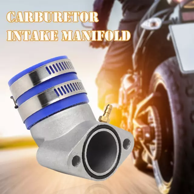 Carburetor Frosted Intake Manifold Boot Adapter for GY6 150cc Engine Scooter ATV 2
