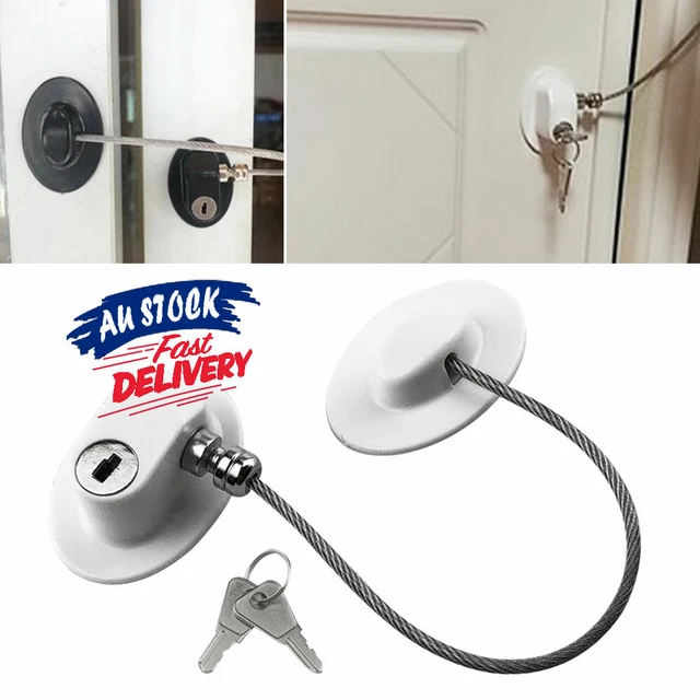 Kid Window Proof Fridge Child Drawer Safety Lock Cabinet Cupboard Door Baby