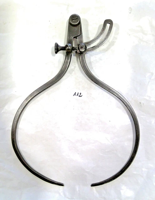 ANCIEN GRAND COMPAS D'EPAISSEUR REGLAGE FIN PEUGEOT FRERES 31.6 cm 521 ...