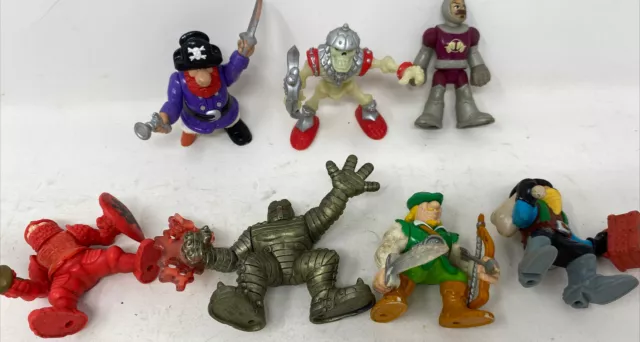 Fisher-Price Great Adventures: Robin Hood Figure Knights 1990s toys lot of 7