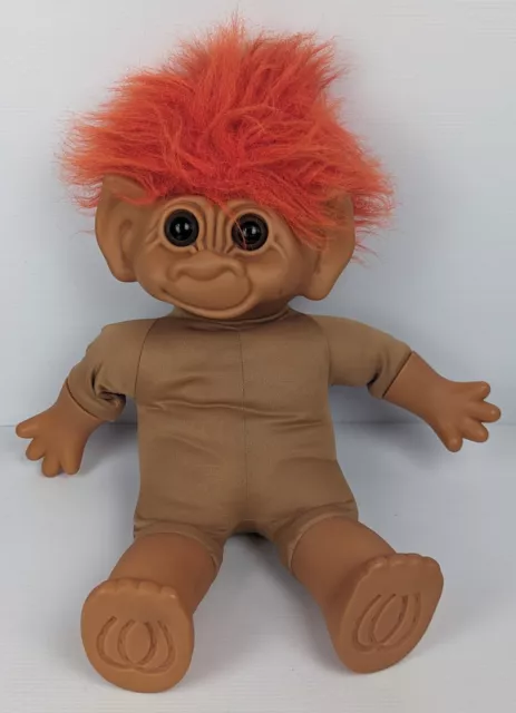 Vintage Uneeda Troll Doll Large 18" 46cm Red Hair Ginger