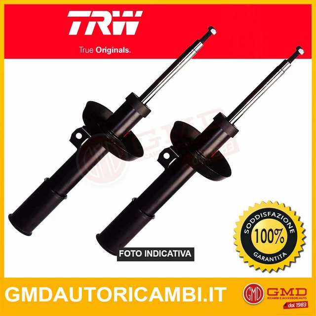 COPPIA AMMORTIZZATORI POST TRW SKODA OCTAVIA 1.9 TDI KW:81 dal 98>06 ...