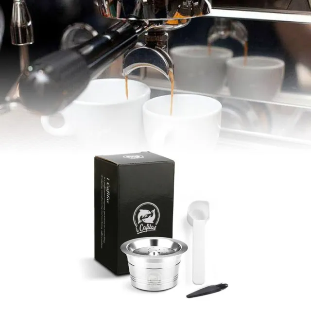 Capsule Dosettes Tasse Coffee-Spoon Kit for Verismo K Frais Refillable-Reusable
