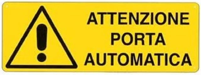 Cartello Segnaletico UNI 'Attenzione Deposito Fitosanitari' - Pannello Alluminio 30x12 Cm, Resistente - Foto 5