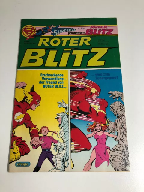 Superman präsentiert: Roter Blitz Heft 9 / 1982 Comic