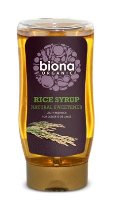 Sciroppo di riso biologico Biona puro e gustoso dolcificante naturale leggero e delicato 350 g x2