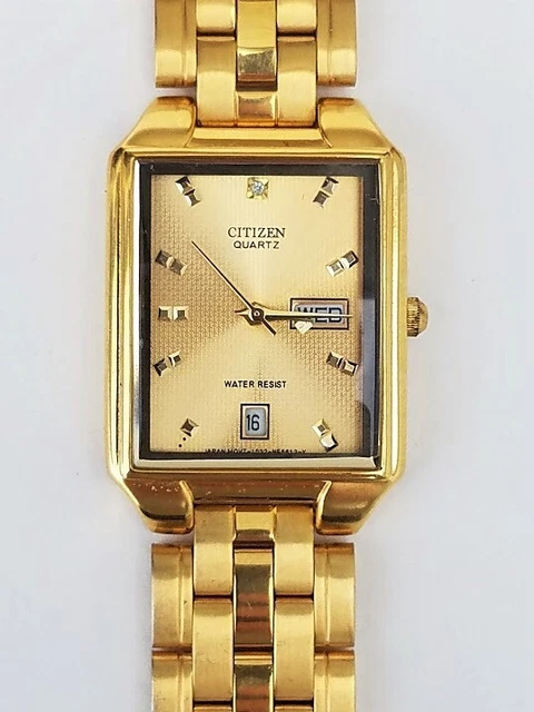 Montre citizen sales femme plaqué or