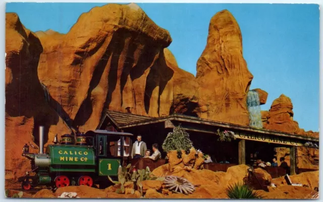 Postcard - Calico Mine, Knott's Berry Farm, Buena Park, California, USA