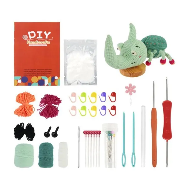 Crochet Animal Kit Beginner Crochet Start Kit With Yarn Knitting Kit, DIY  Craft