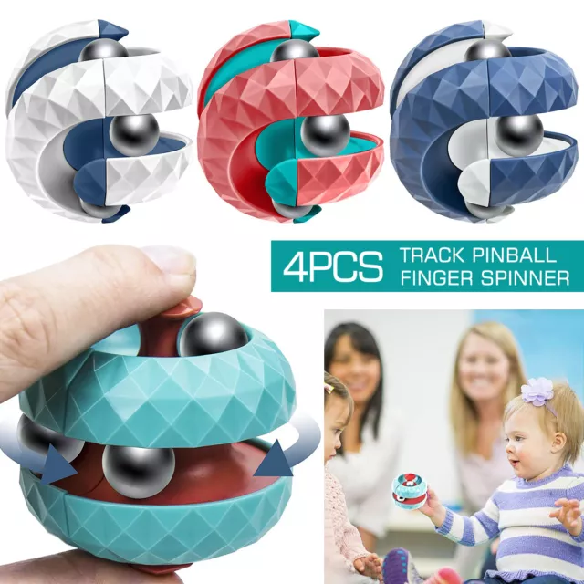Buy Classic Sensory Fidget Twist Toy, Creative Finger Hand Tangles Stress  Feeling Winding Toy for Adults Children, Hand Eye Coordination Toy for  Special Needs ADHD Autism Random Color 4 Pack Online at