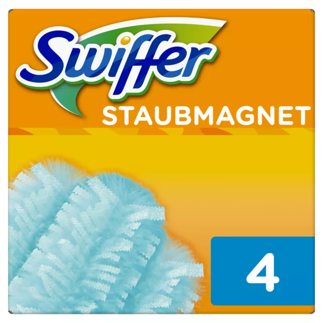 3x Swiffer Staubmagnet Tücher Nachfüller (4 Tücher)