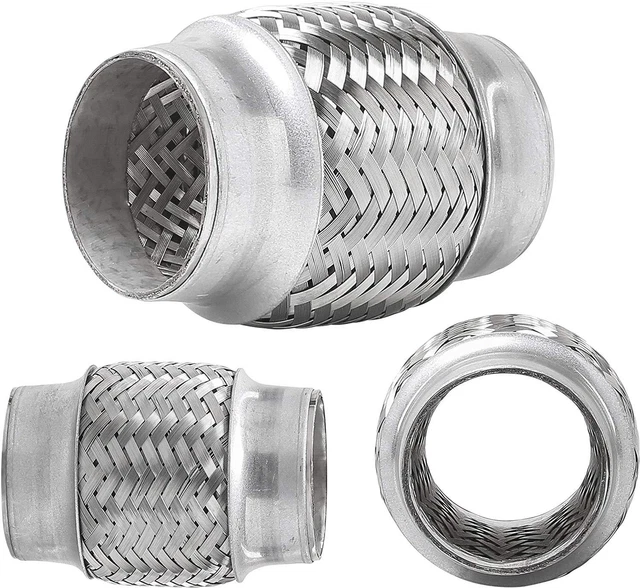 Jones Exhaust Flex Pipe FLX2004N - Stainless Steel 2" Diameter Exhaust Repair
