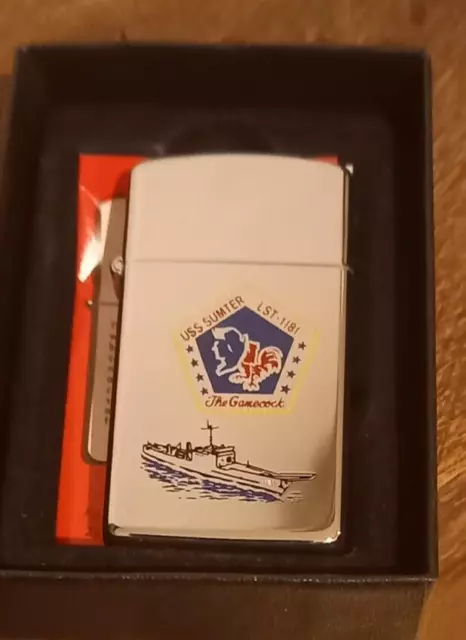 Briquet Zippo slim USS Sumter ( voir mes autres Zippos)